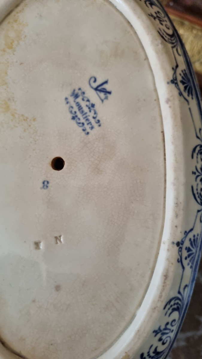 FAÏENCE DE JULES VIEILLARD À BORDEAUX SERVICE MOUSTIERS SAUCIÈRE -photo-2