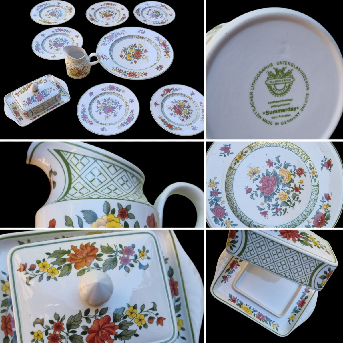 Villeroy Et Boch Summerdays Earthenware Service