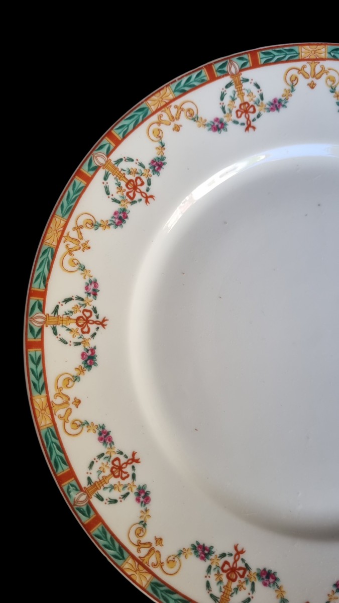 William Guérin Limoges Porcelain Dinner Service-photo-4