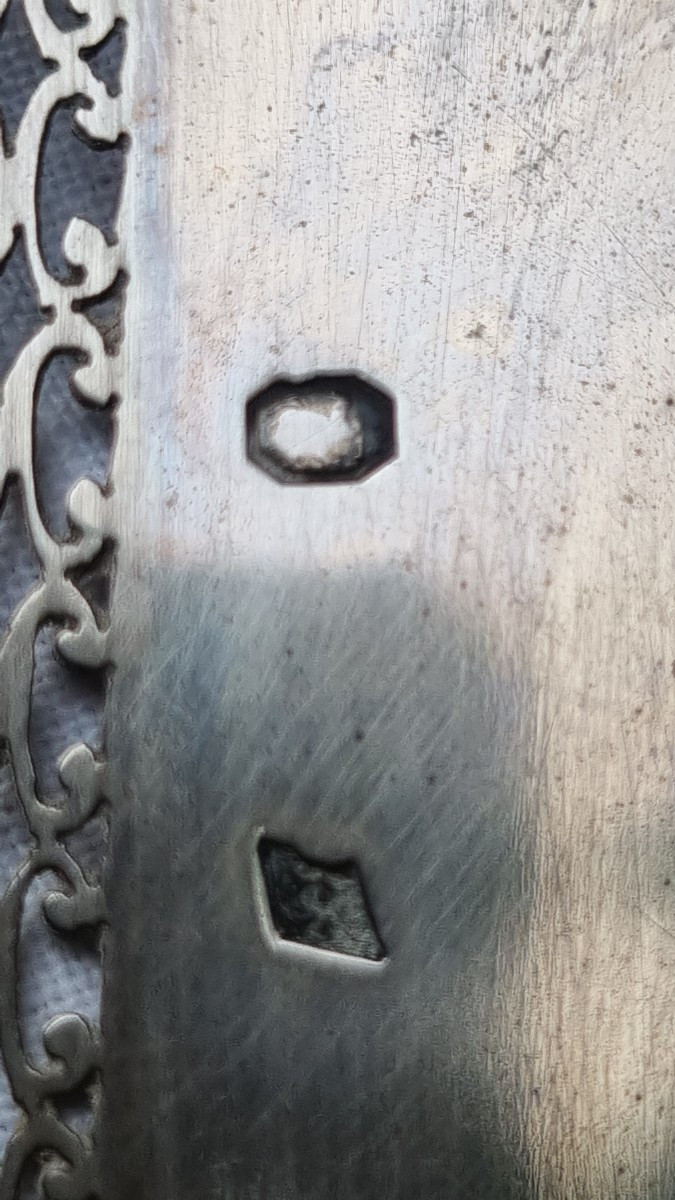 BOÎTE À RACINES ARGENT MASSIF POINCON AU COQ ET CRISTRAL EPOQUE EMPIRE ART DENTAIRE DENTISTE-photo-3