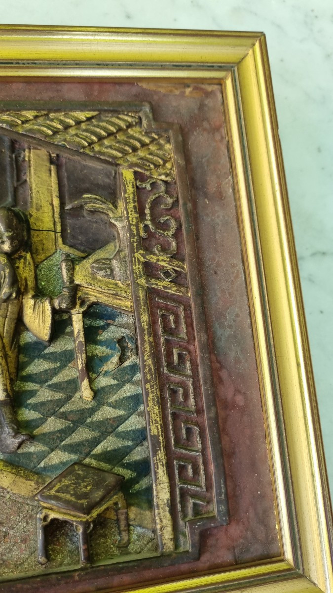 Pair Of Chinese Furniture Elements China 19th C. Gilded Carved Wood-photo-5