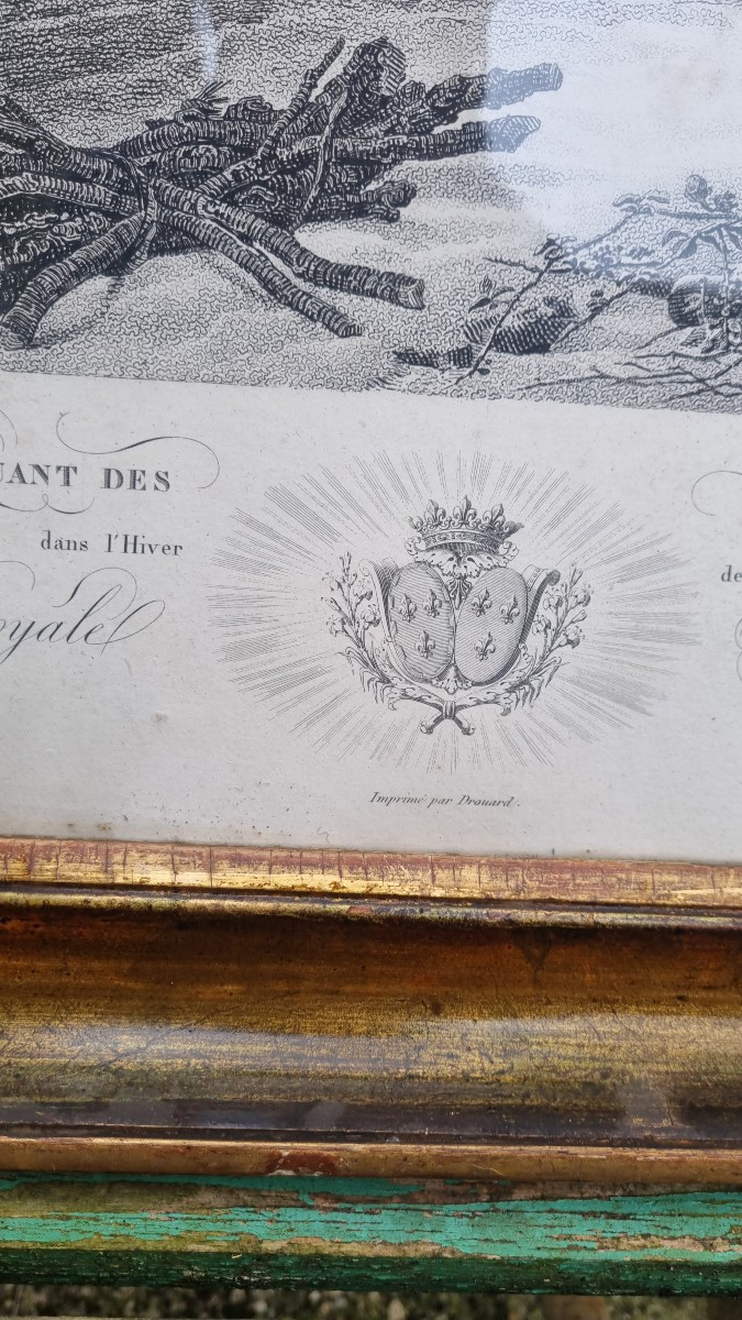 Gravure Louis XVI Distributing Alms To The Poor Monarchy Period Restauration-photo-3