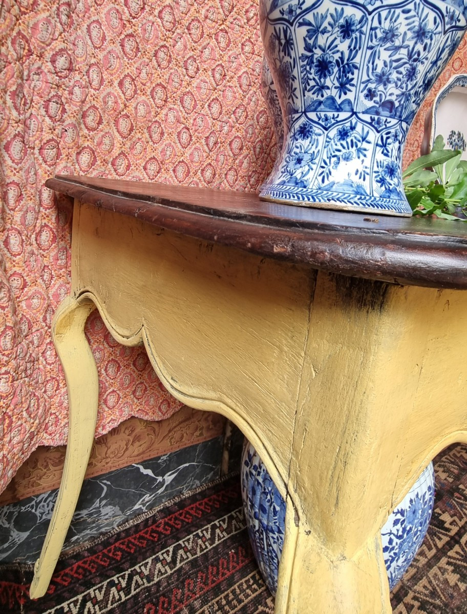 Table Epoque Louis XV XVIIe Console-photo-3