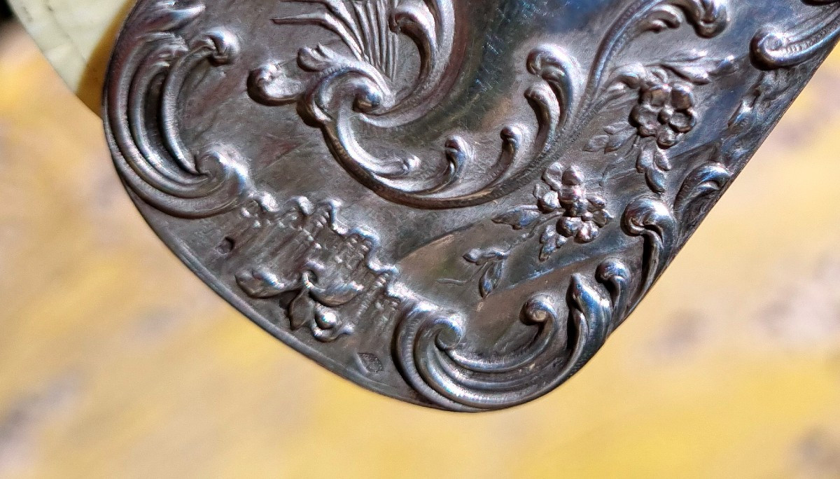 Silver Bal Carnet Late 19th Century-photo-4
