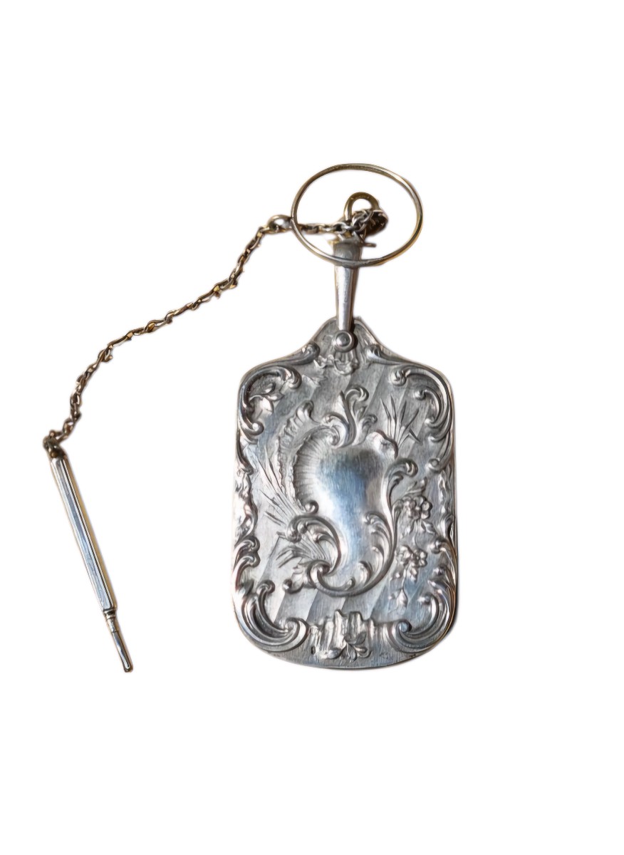 Silver Bal Carnet Late 19th Century