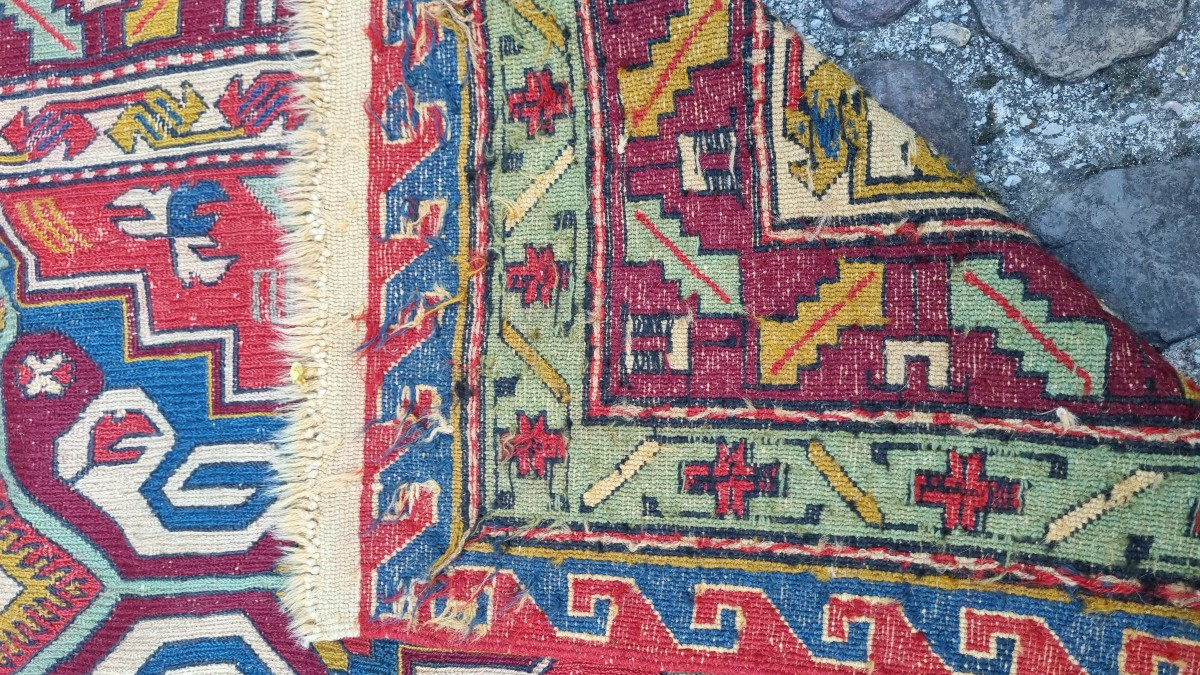 Soumak Kilim Carpet Circa 1970 237cmx170cm-photo-3