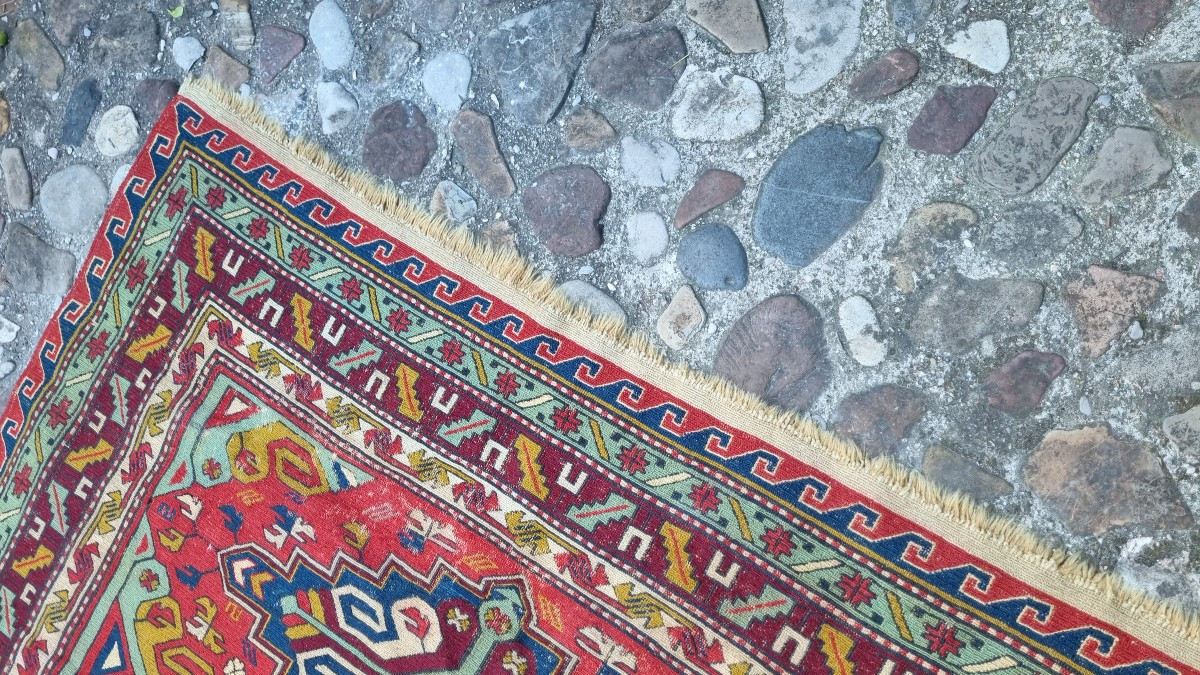 Soumak Kilim Carpet Circa 1970 237cmx170cm-photo-1