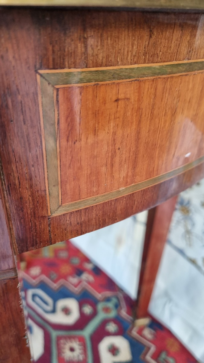 TABLE BOUILLOTTE STYLE LOUIS,XVI FIN XIXe-photo-1