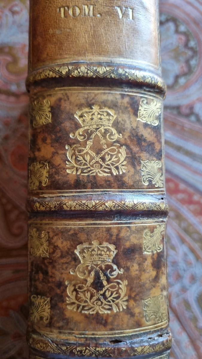 With The Arms Of Louis XV Livre Histoire De France 1749 Recueil Des Historiens-photo-1