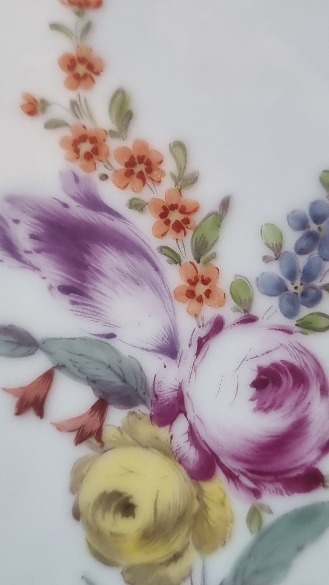 Samson Meissen Porcelain Plate From Paris, 19th Century-photo-2