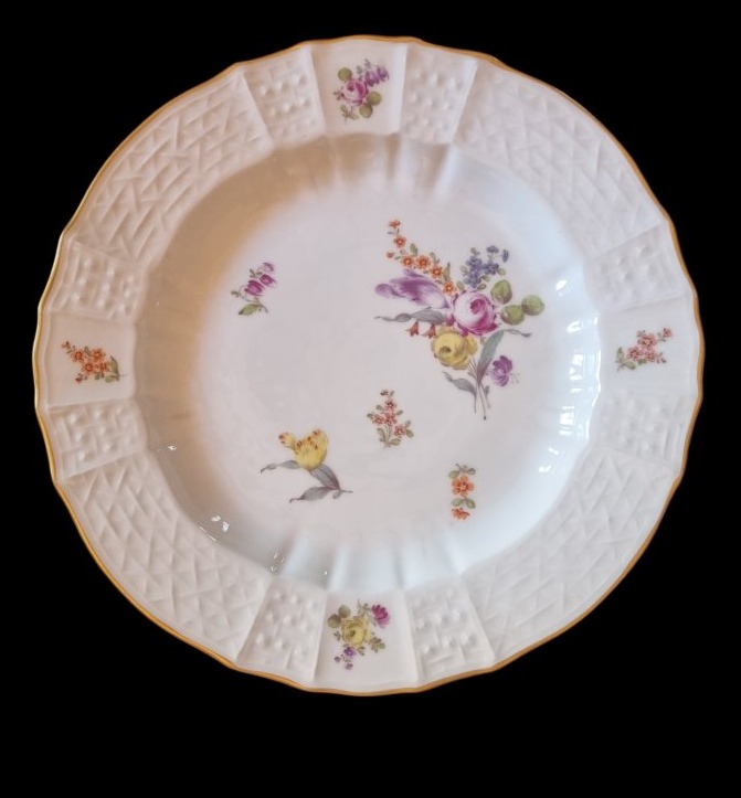 Samson Meissen Porcelain Plate From Paris, 19th Century