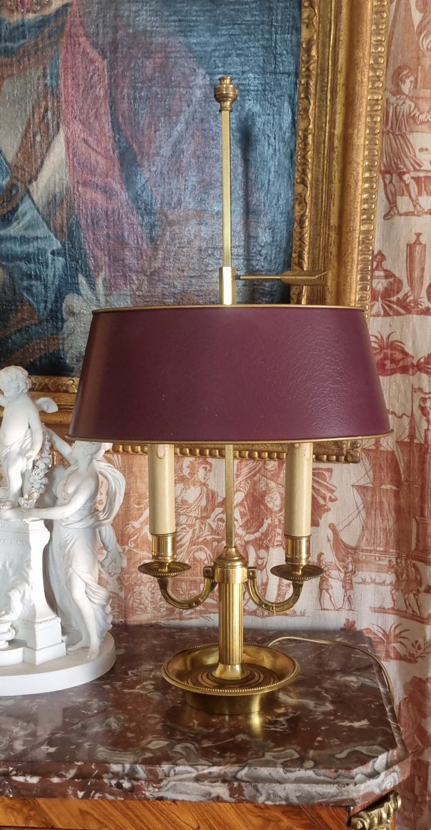 Gilded Bronze Hot Water Bottle Lamp, Louis XVI Style  -photo-7