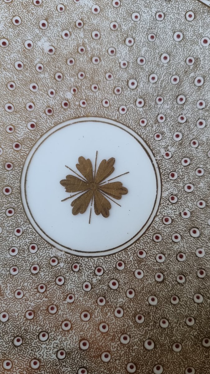 Paris Porcelain Plate, Mid-19th Century-photo-3