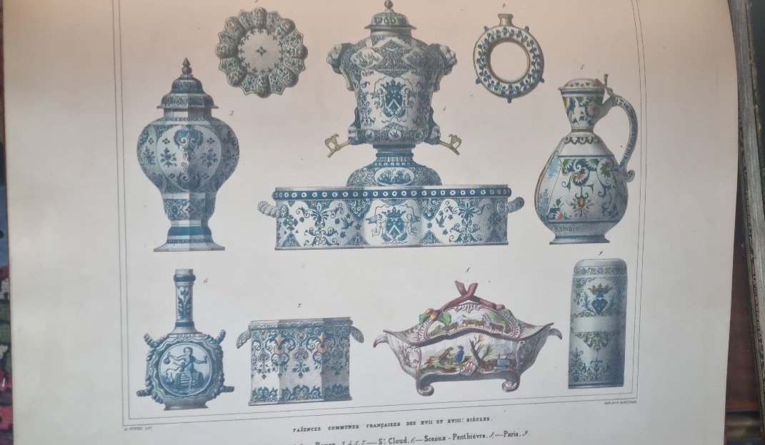 Brongniart And Riocreux: A Systematic Description Of The Sèvres Ceramics Museum, 1845—porcelain  -photo-4