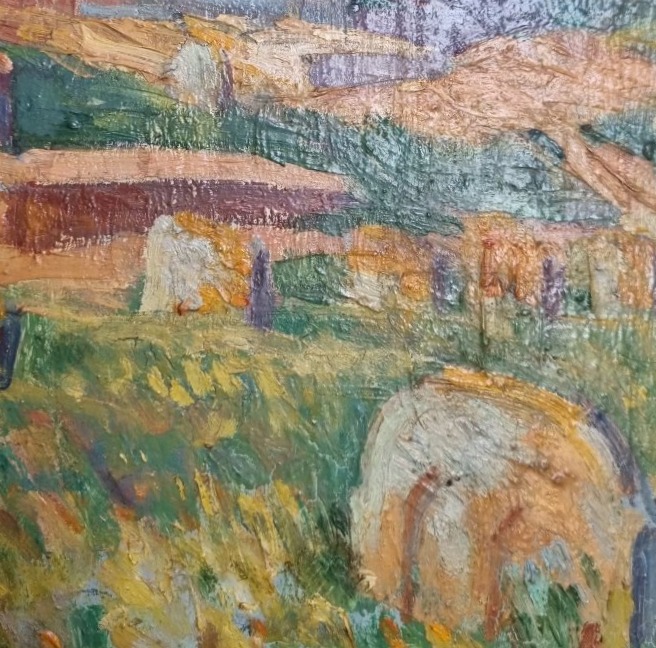 Antoni Teslar 1930 Rabat, Morocco Polish Orientalist Painter Poland  Oil On Cardboard-photo-4