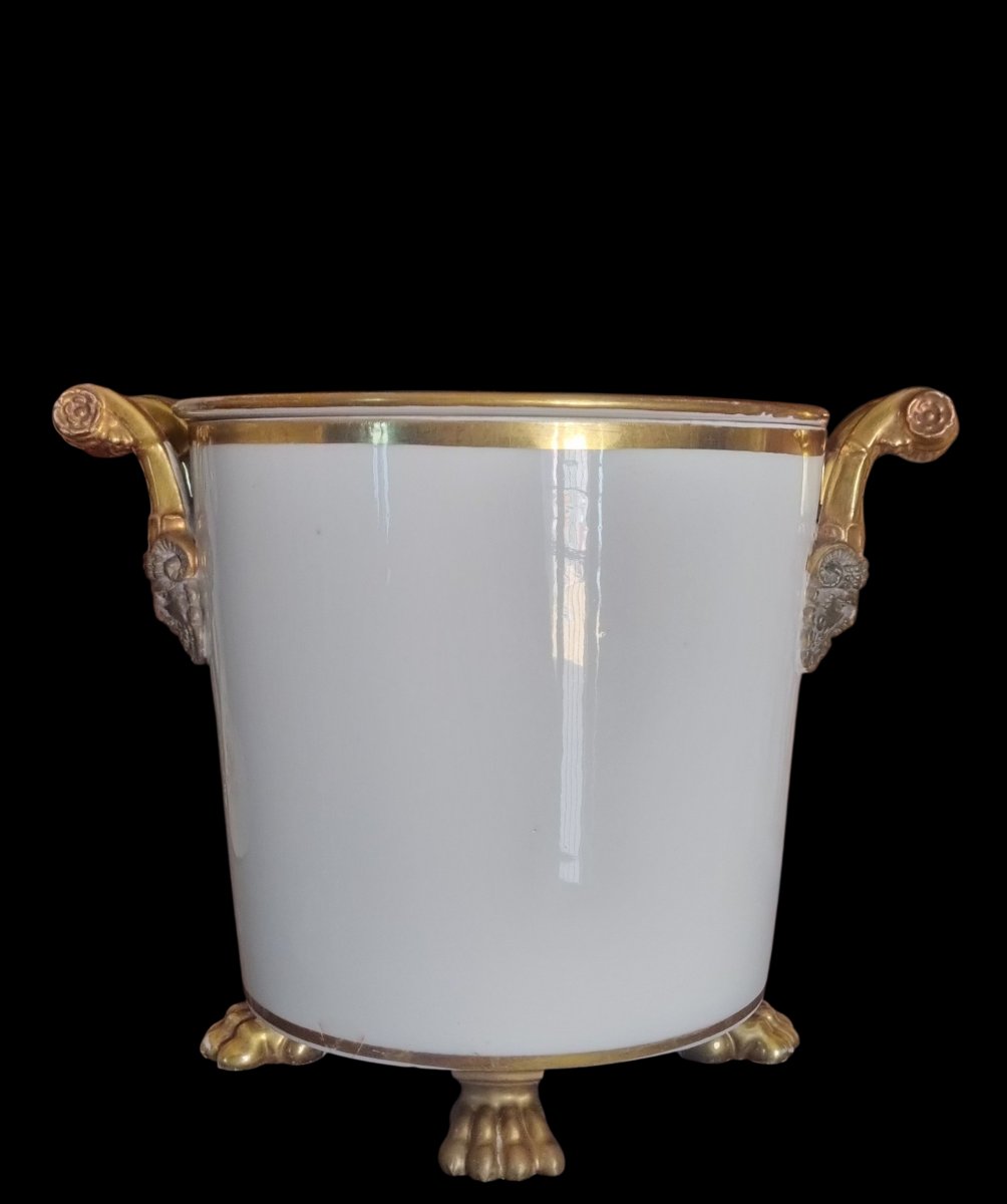 Empire Period / Charles X Bottle Cooler  Paris Porcelain-photo-2