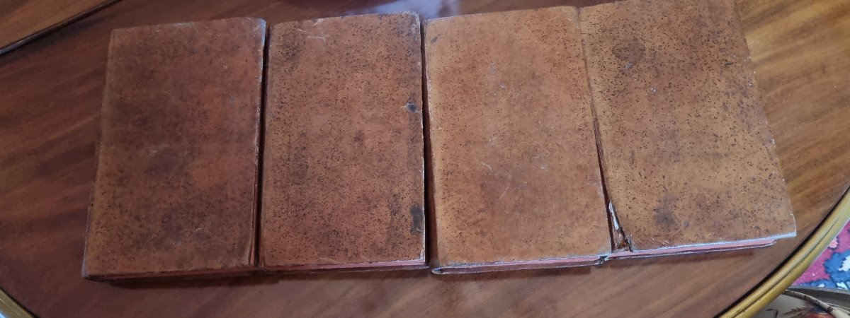 Ozanam Mathematical And Physical Recreations 1790 4 Volumes 18th Century Antique Book Science -photo-4