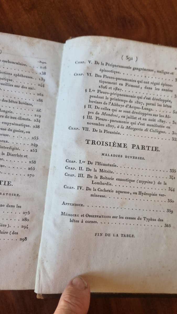 LIVRE ANCIEN RODET MEDECINE DU BOEUF EDITION ORIGINALE 1829 ART VÉTÉRINAIRE VACHE-photo-3