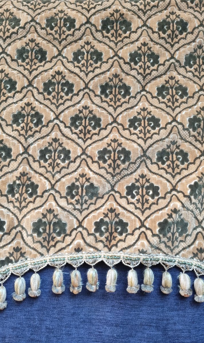 PORTIERE RIDEAU CANTONIERE ÉPOQUE NAPOLÉON III -photo-1