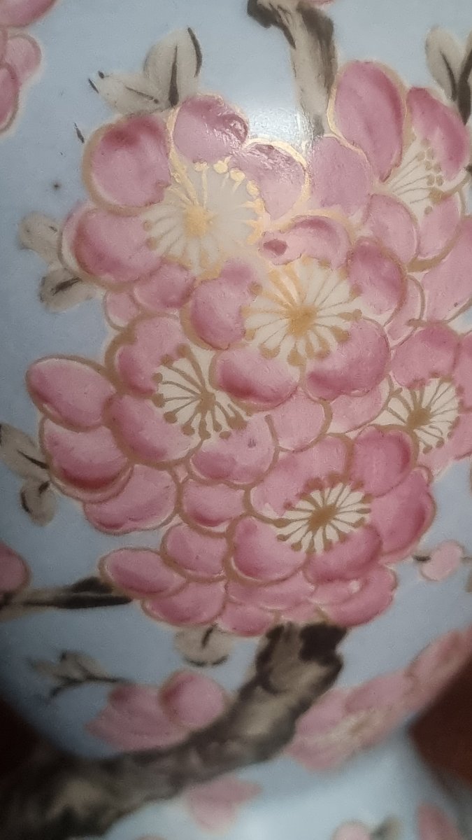 BRULE-PARFUM POT POURRI MAISON DELVAUX PARIS PORCELAINE ART NOUVEAU JAPONISME-photo-2