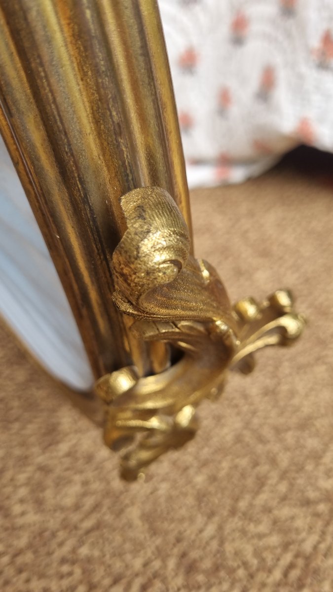 1900s-era Canopy Bed  Louis XV Style Gilded Bronze -photo-1