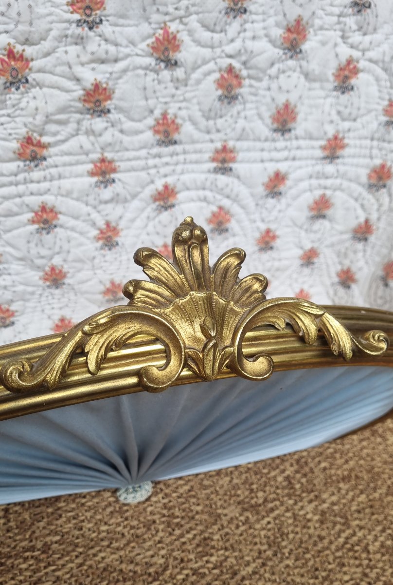 1900s-era Canopy Bed  Louis XV Style Gilded Bronze 