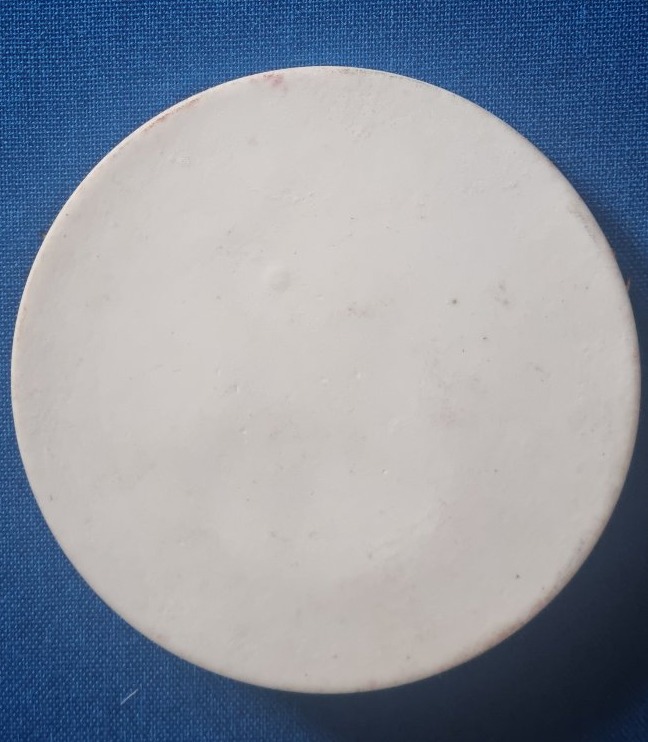 Medallion Depicting Empress Eugénie, Napoleon III Era, Biscuit Porcelain From Sèvres -photo-2