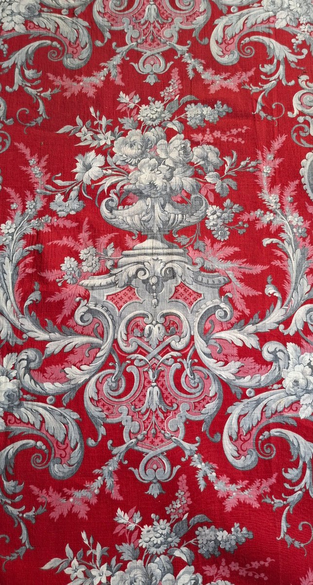 Large Pair Of Napoleon III-era Curtains -photo-2