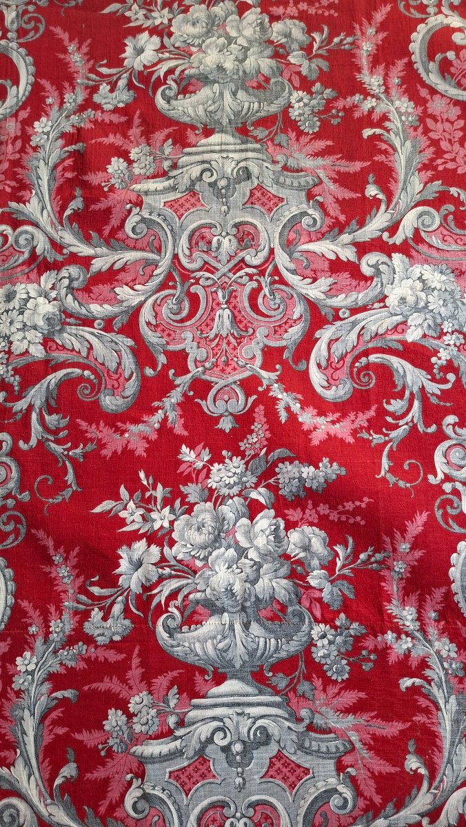 Large Pair Of Napoleon III-era Curtains -photo-4