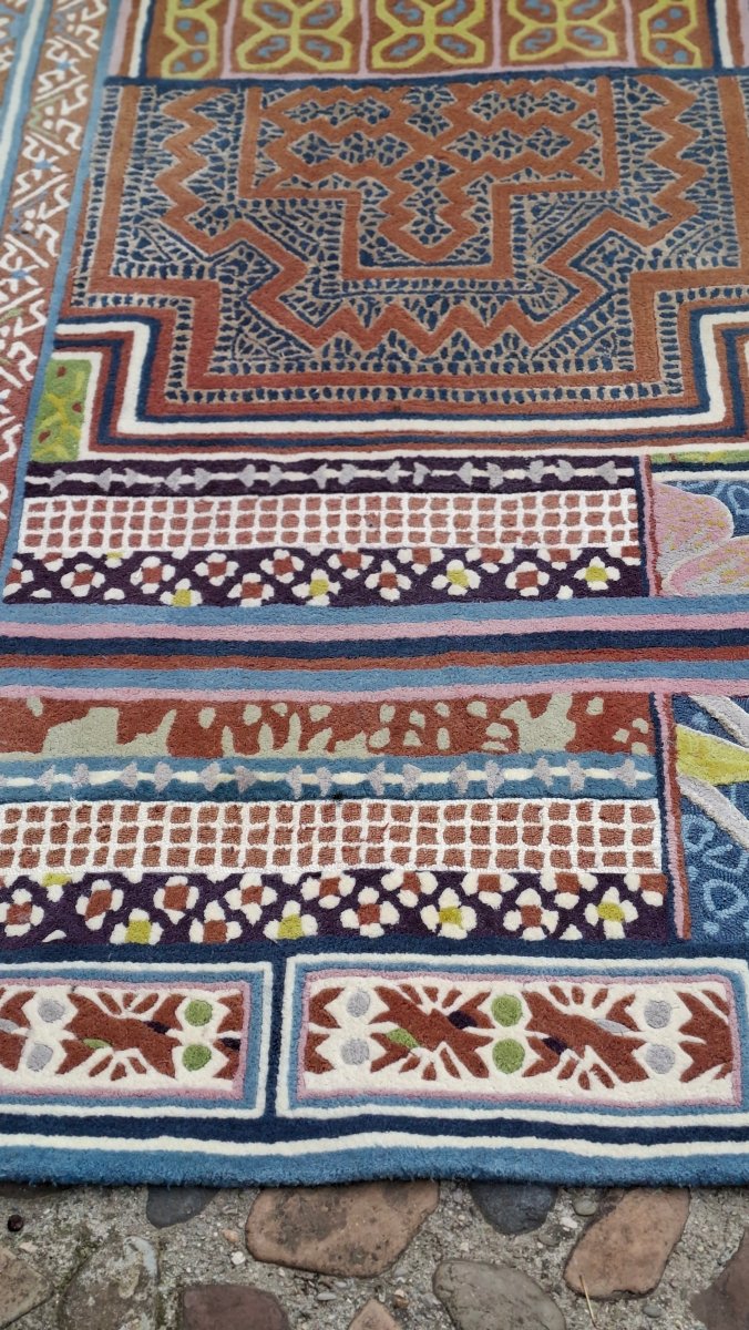 TAPIS CONTEMPORAIN FLORENCE  BOUREL pour TOULEMONDE BOCHART Design-photo-3