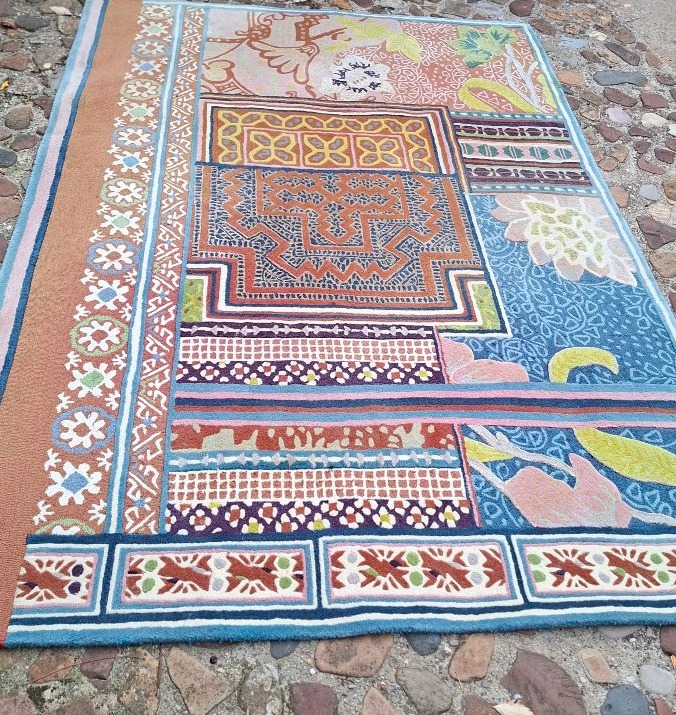 TAPIS CONTEMPORAIN FLORENCE  BOUREL pour TOULEMONDE BOCHART Design-photo-2