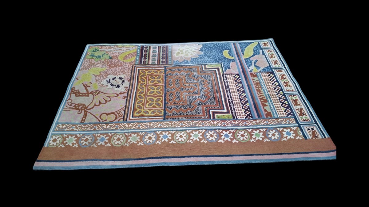 TAPIS CONTEMPORAIN FLORENCE  BOUREL pour TOULEMONDE BOCHART Design