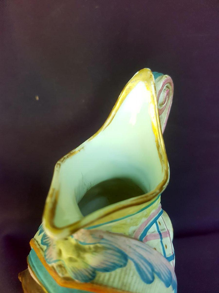 GILLE JEUNE - POT A LAIT BISCUIT EN PORCELAINE DE PARIS -photo-1