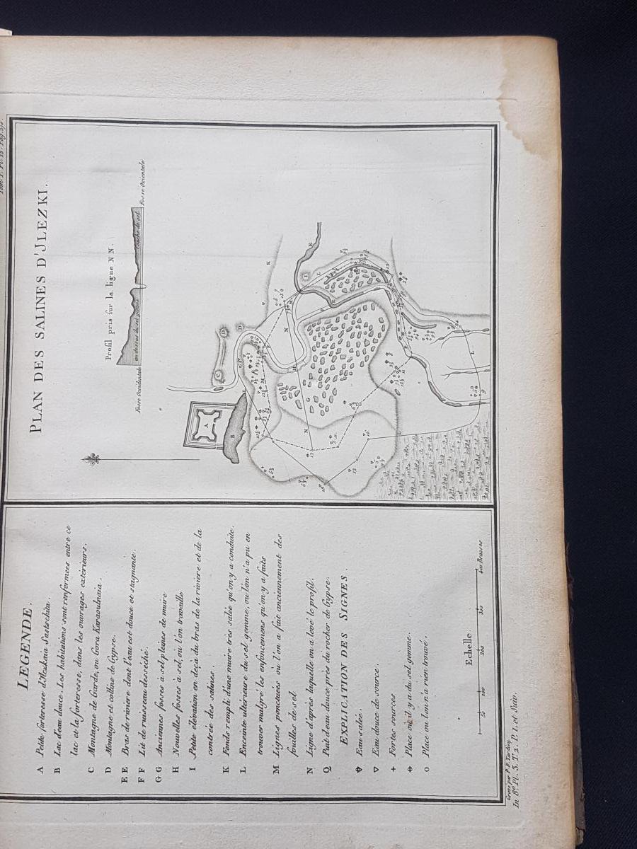 Travel In Russia Pallas XVIIIth Atlas 1794 Plants Maps-photo-2