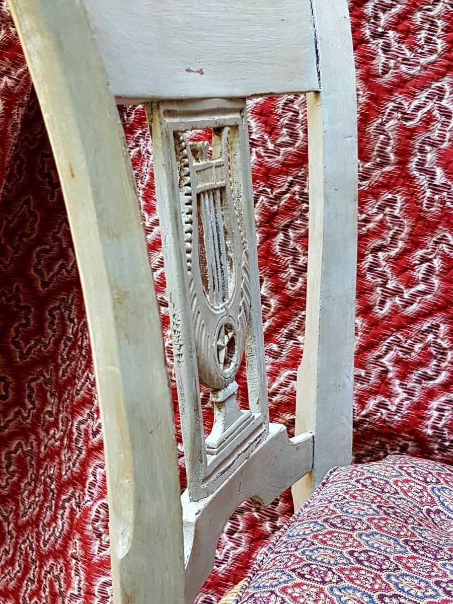 PAIRE DE CHAISES PAILLÉES EPOQUE LOUIS XVI CHAISE XVIIIE PROVENCE-photo-6