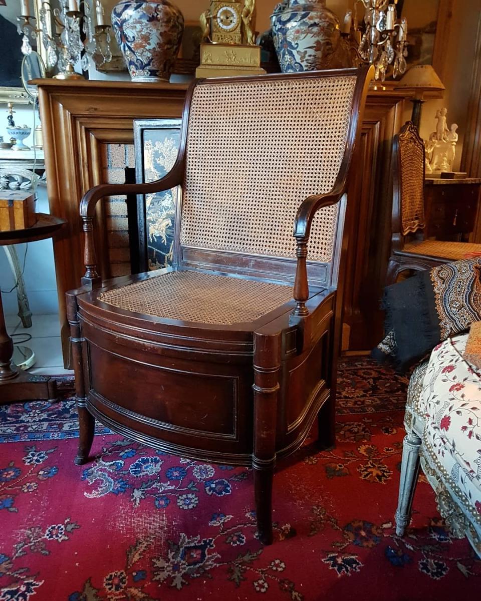 Large Armchair Perce Perfect Chair Aisance Louis XVI