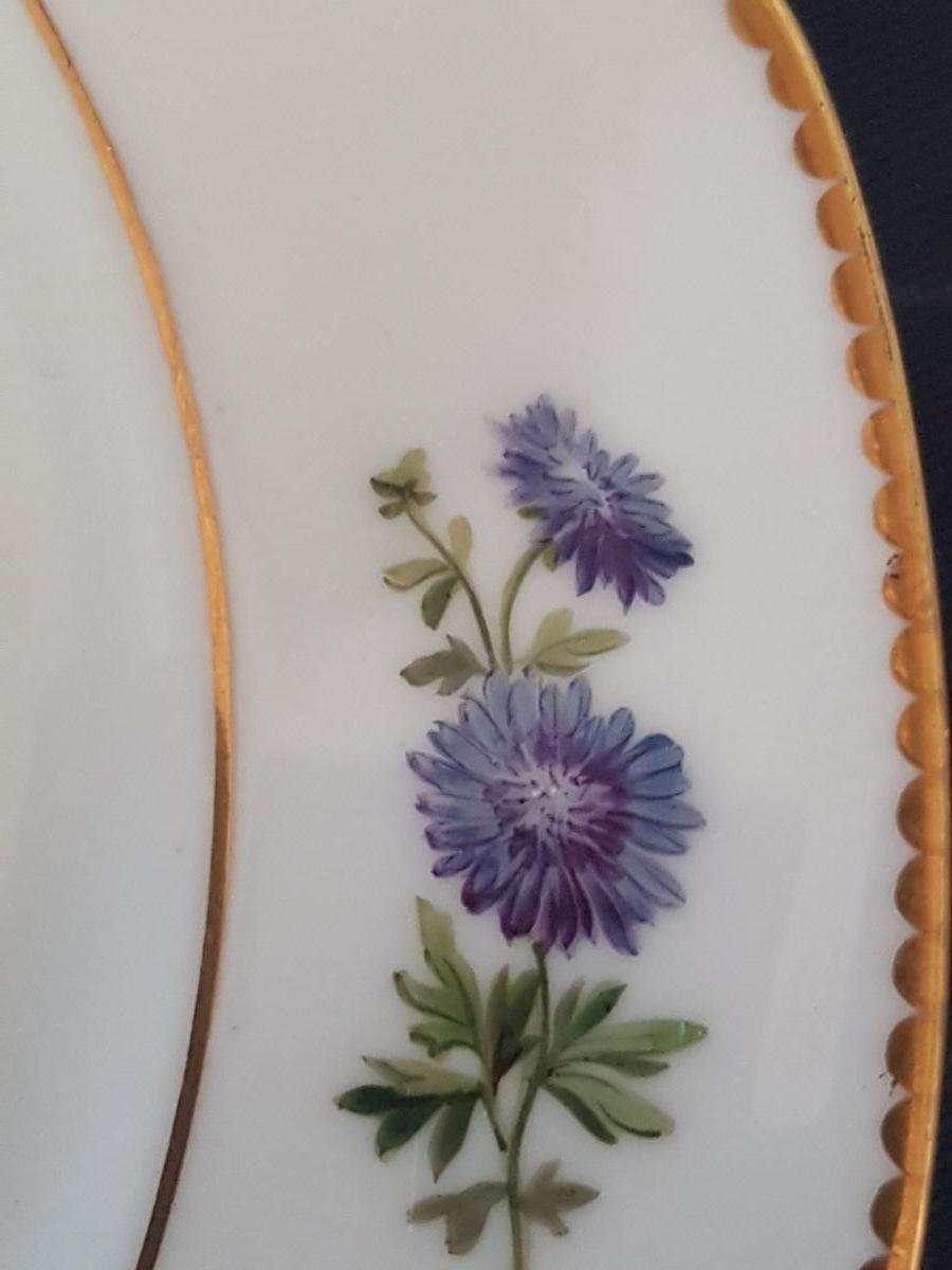 L'ESCALIER DE CRISTAL LAHOCHE SERVICE ASSIETTES PORCELAINE E-photo-4