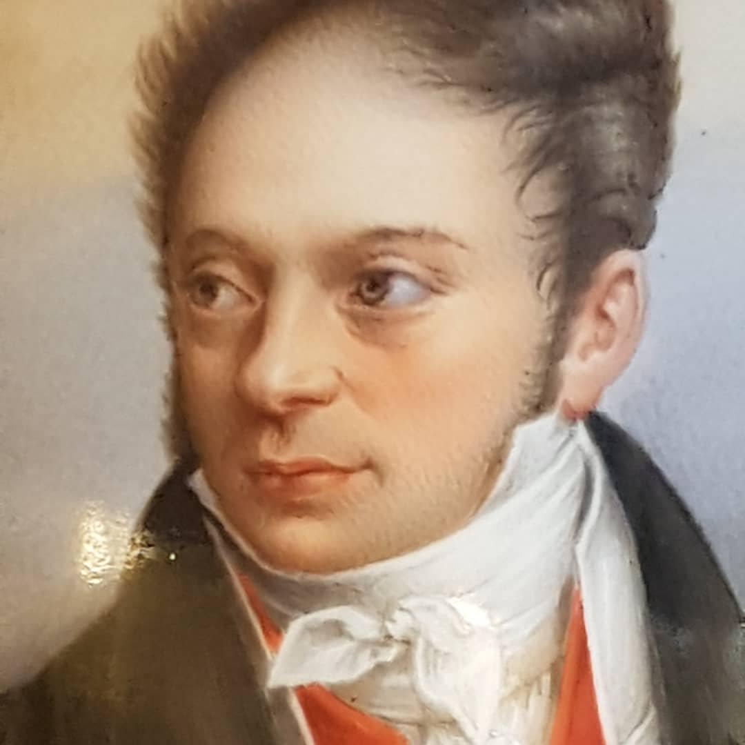 PORCELAINE DE VIENNE - KLAUDIUS HERR 1824 GRANDE TASSE BIEDERMEIER-photo-3