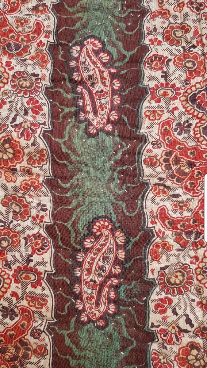 Napoleon III Period Blanket Indian Boutis-photo-4