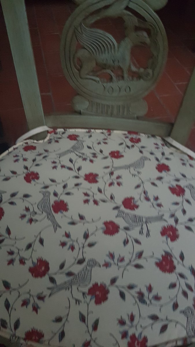 ENSEMBLE DE 6 CHAISES PAILLÉES ÉPOQUE XVIIIe DIRECTOIRE -photo-1