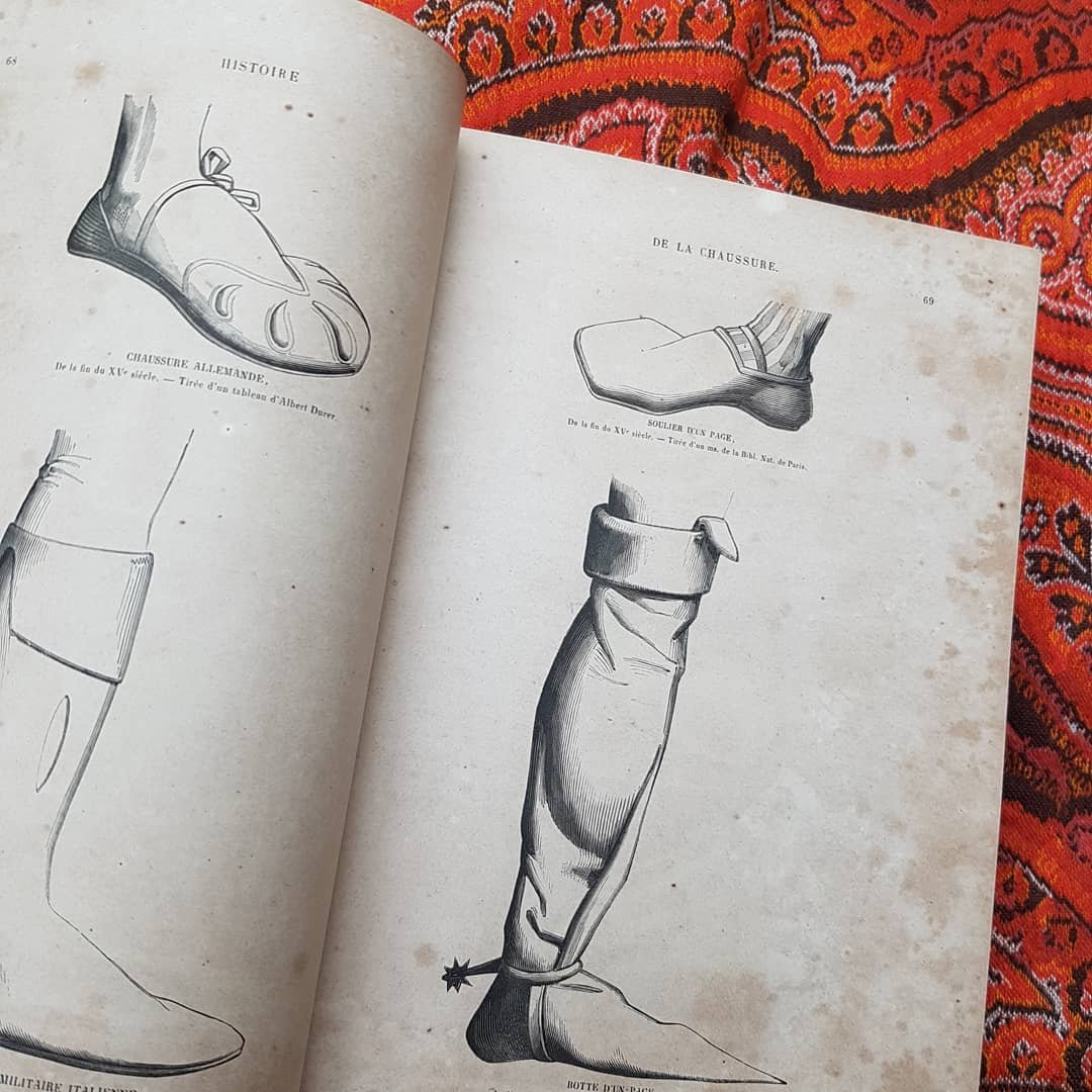 History Of The Chaussure Des Cordonniers 1852 Book Fashion Napoleon III-photo-3