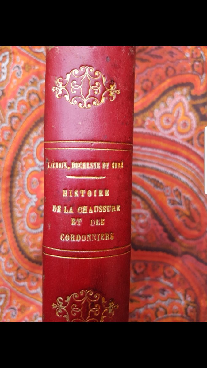 History Of The Chaussure Des Cordonniers 1852 Book Fashion Napoleon III-photo-4