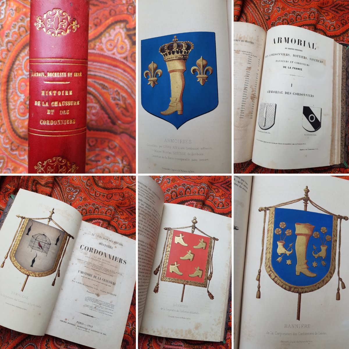 History Of The Chaussure Des Cordonniers 1852 Book Fashion Napoleon III