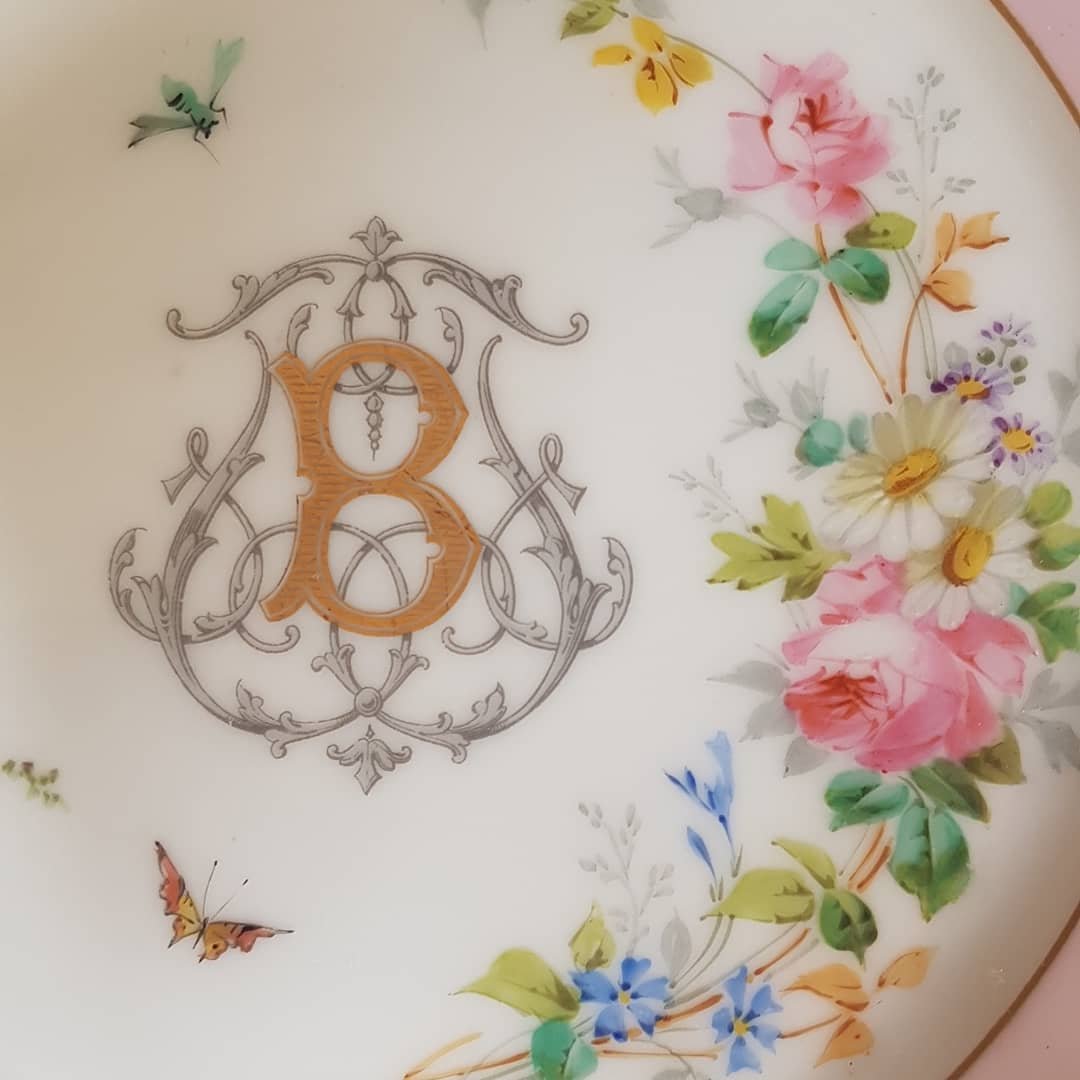 PORCELAINE DE PARIS ÉPOQUE NAPOLÉON III SERVICE DE TABLE-photo-2