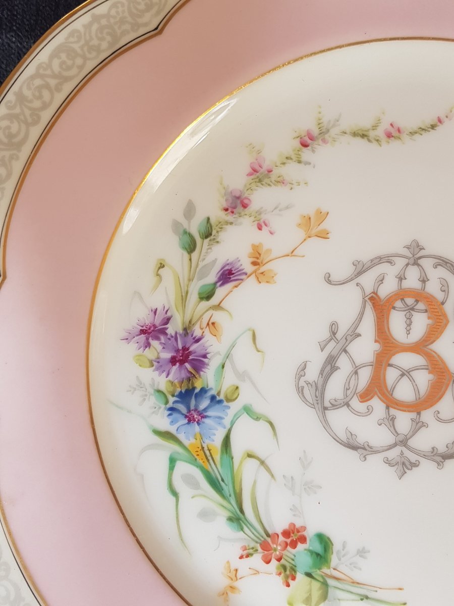 PORCELAINE DE PARIS ÉPOQUE NAPOLÉON III SERVICE DE TABLE-photo-5