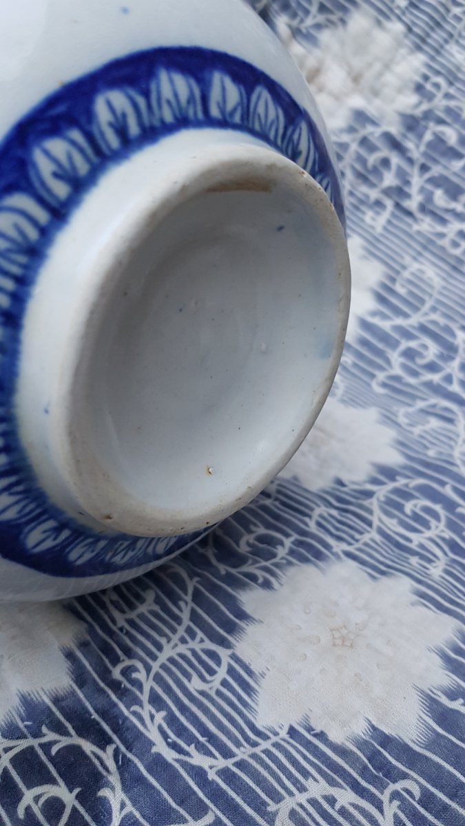 Medium Bowl Blue Of HuÉ China XIX-photo-3
