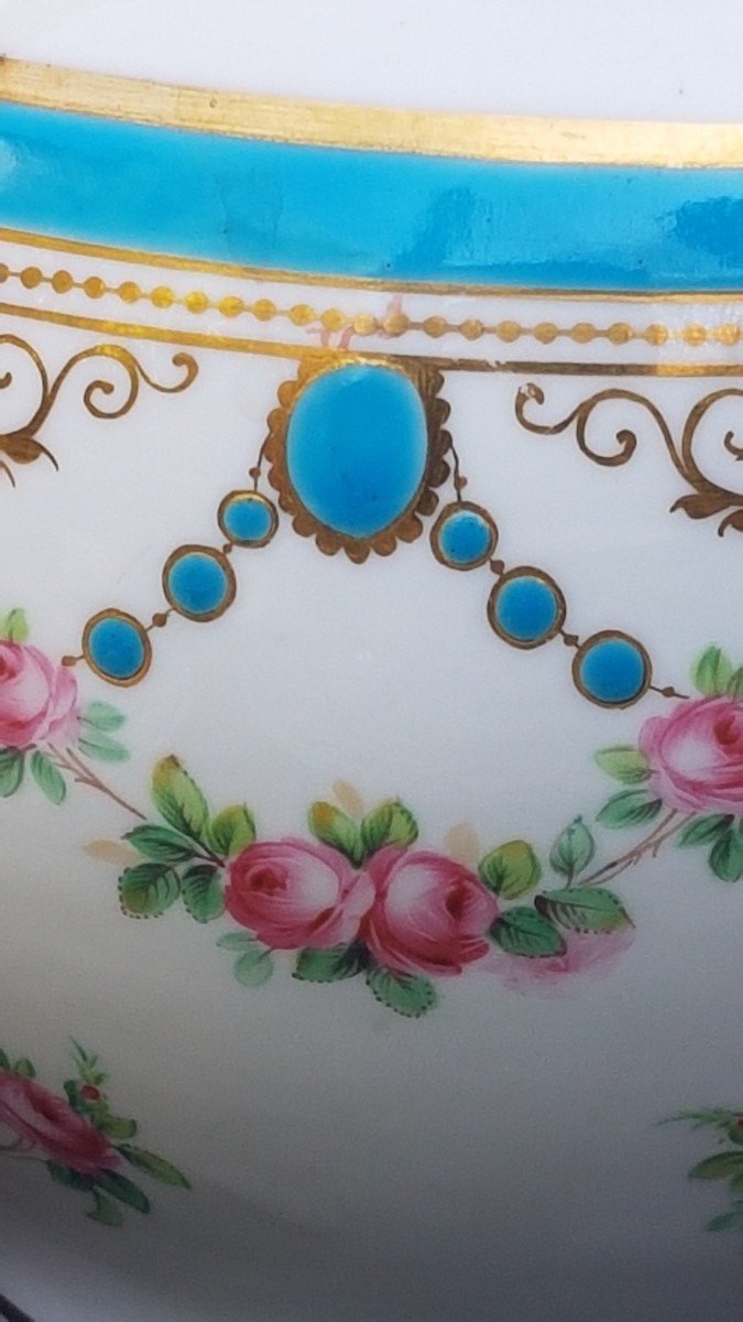 Escalier De Cristal Paris - Minton Tea Set Circa 1840 Lahoche-photo-4