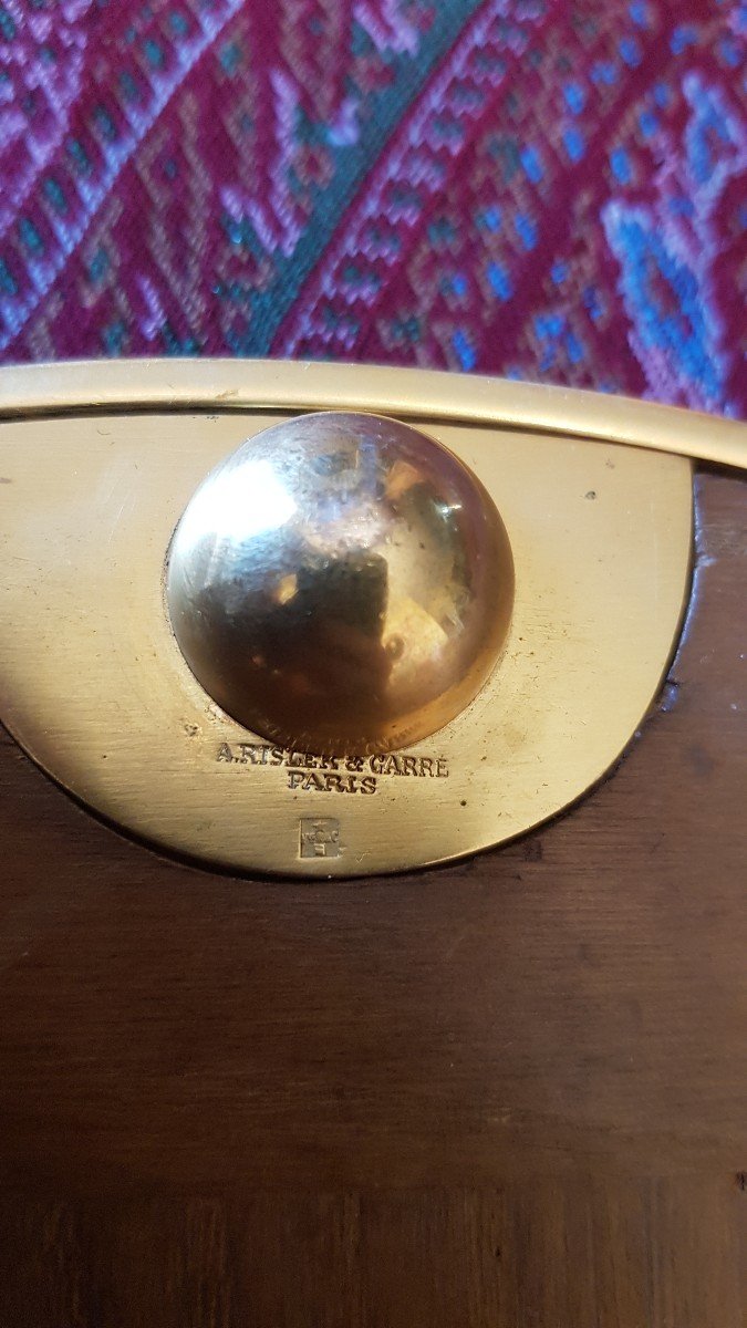 Risler & CarrÉ - Louis XVI Style Gold Bronze Top Top-photo-4