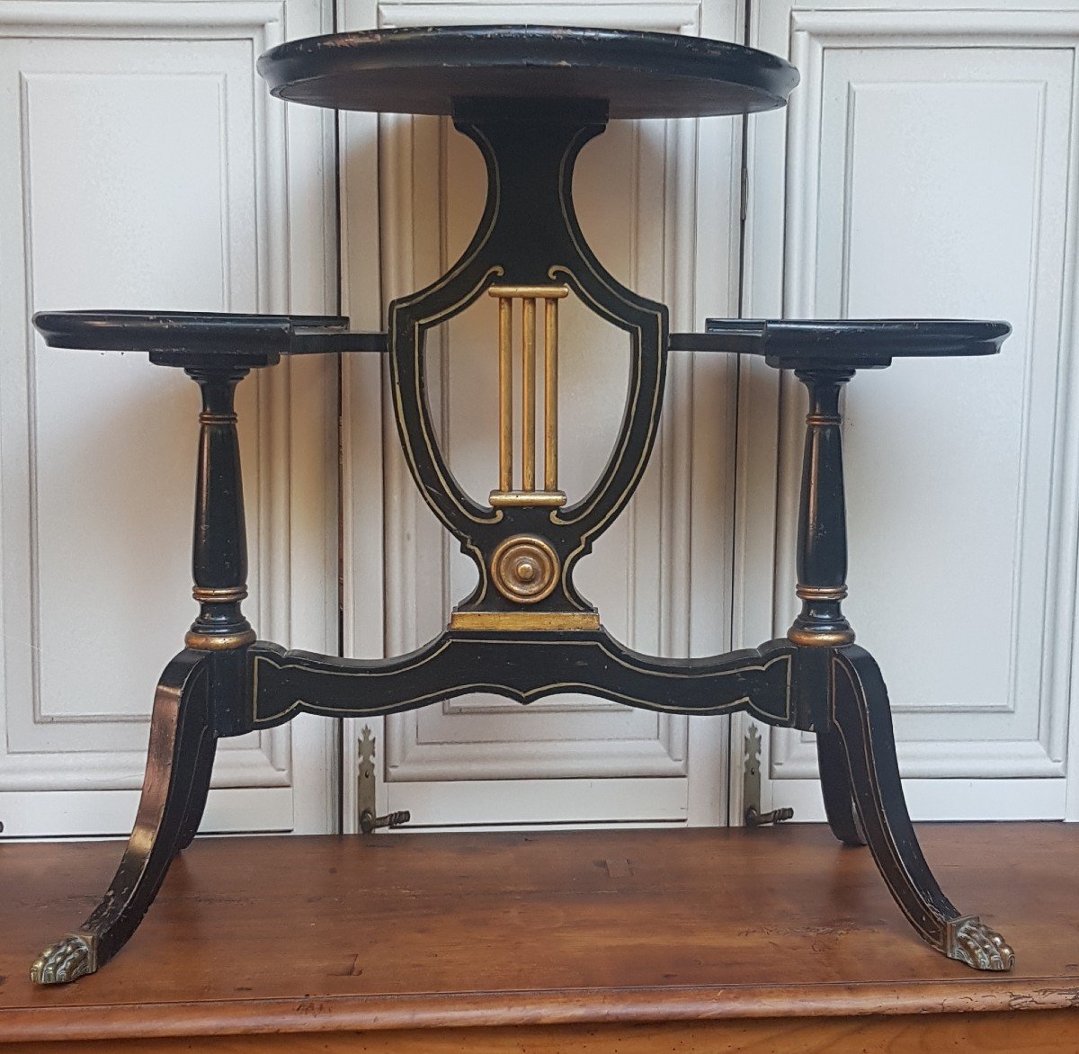 Tea Table End Of Side Sofa Gueridon Small Table Napoleon III XIXth