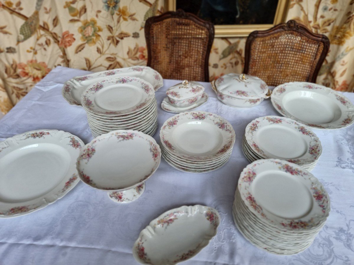 Haviland Porcelain From Limoges Late XIX Table Service-photo-4